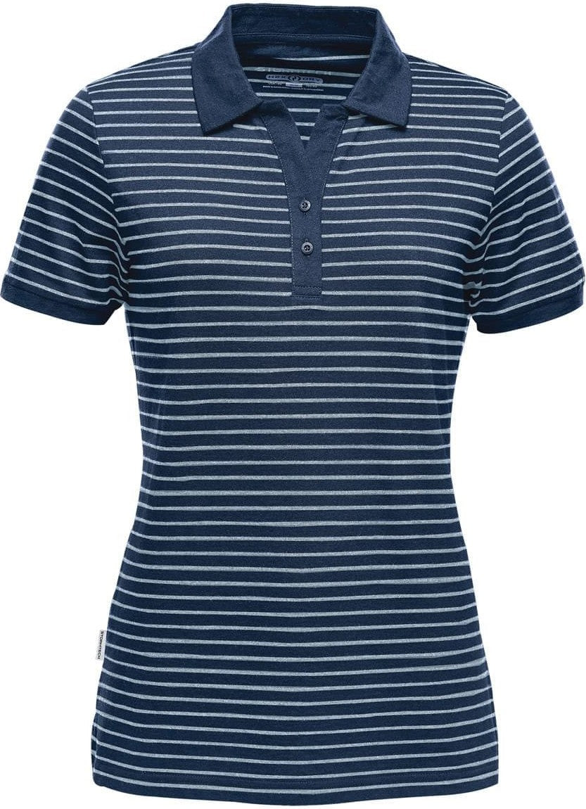Stormtech Tgp-1w Women’s Railtown Polo - Navy White - Ladies Xs