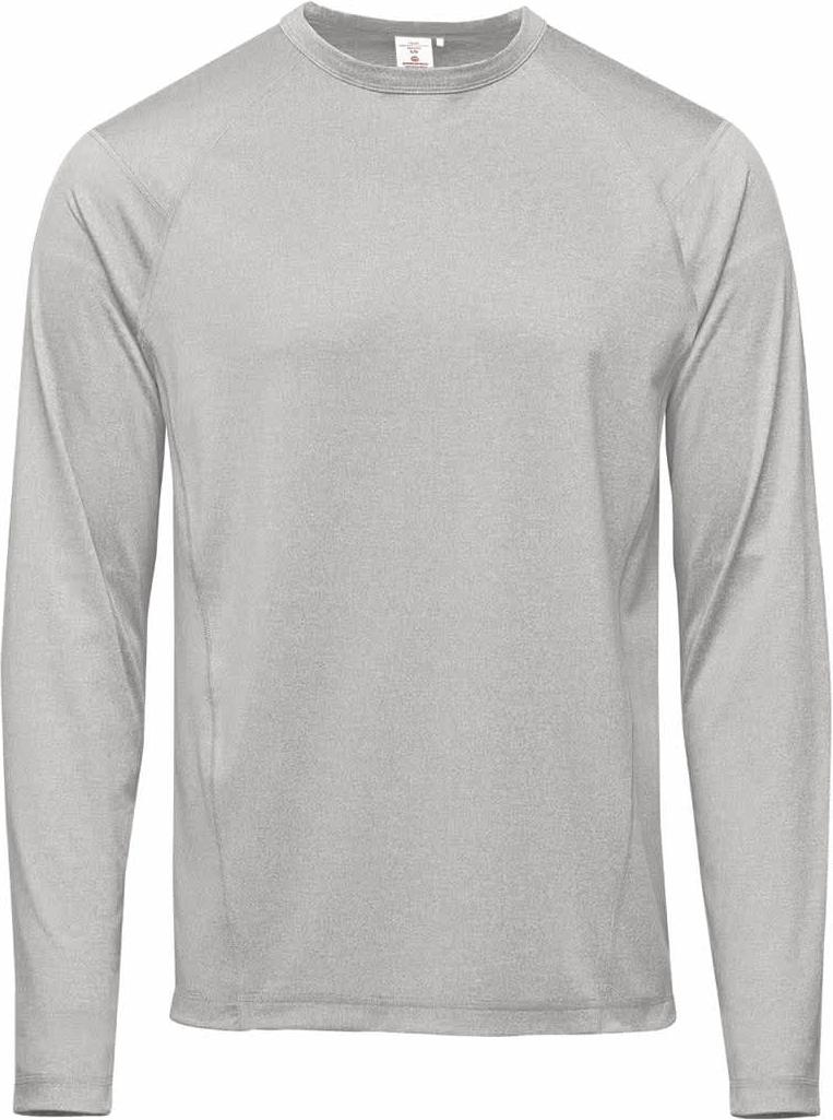 Stormtech Tlx-2m Men’s Volante H2x-dry L/s Tee - Ash Heather - Adult s