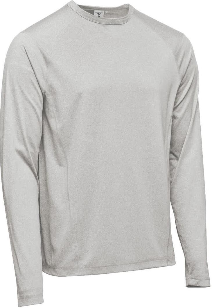 Stormtech Tlx-2m Men’s Volante H2x-dry L/s Tee - Ash Heather