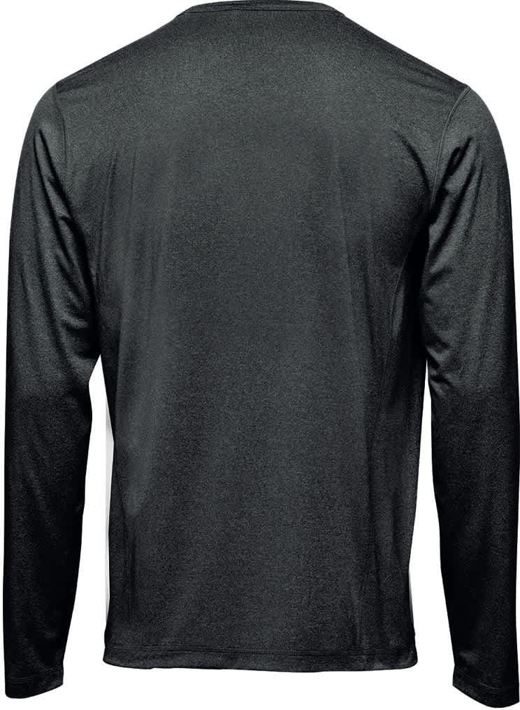 Stormtech Tlx-2m Men’s Volante H2x-dry L/s Tee - Charcoal Heather - Adult s