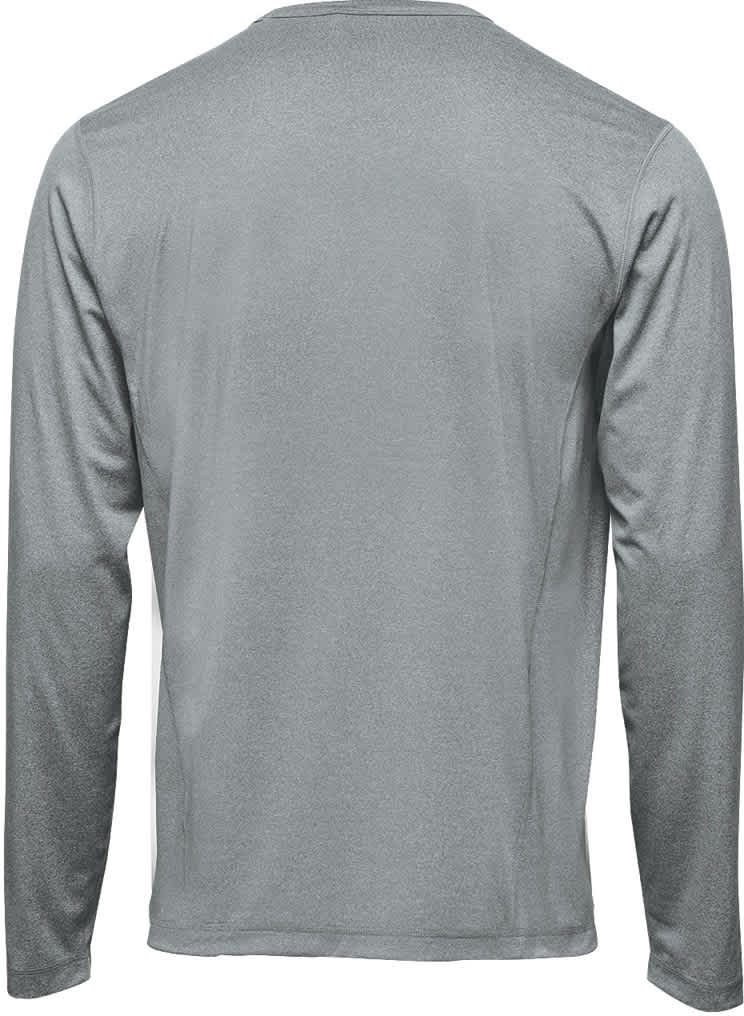 Stormtech Tlx-2m Men’s Volante H2x-dry L/s Tee - Granite Heather