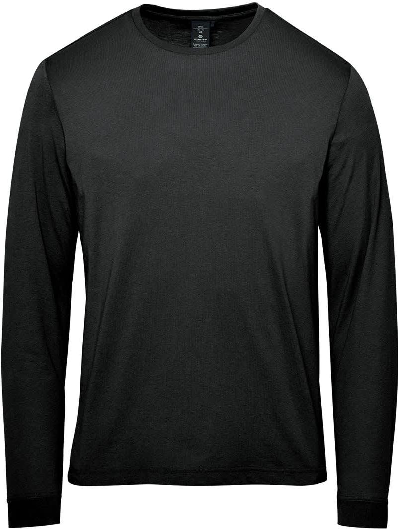 Stormtech Tlx-4m Men’s Settebello L/s Tee - Black - Adult s