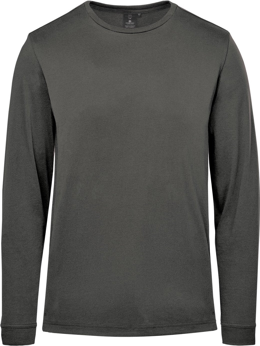 Stormtech Tlx-6m Men’s Stockton L/s Tee - Granite - Adult s