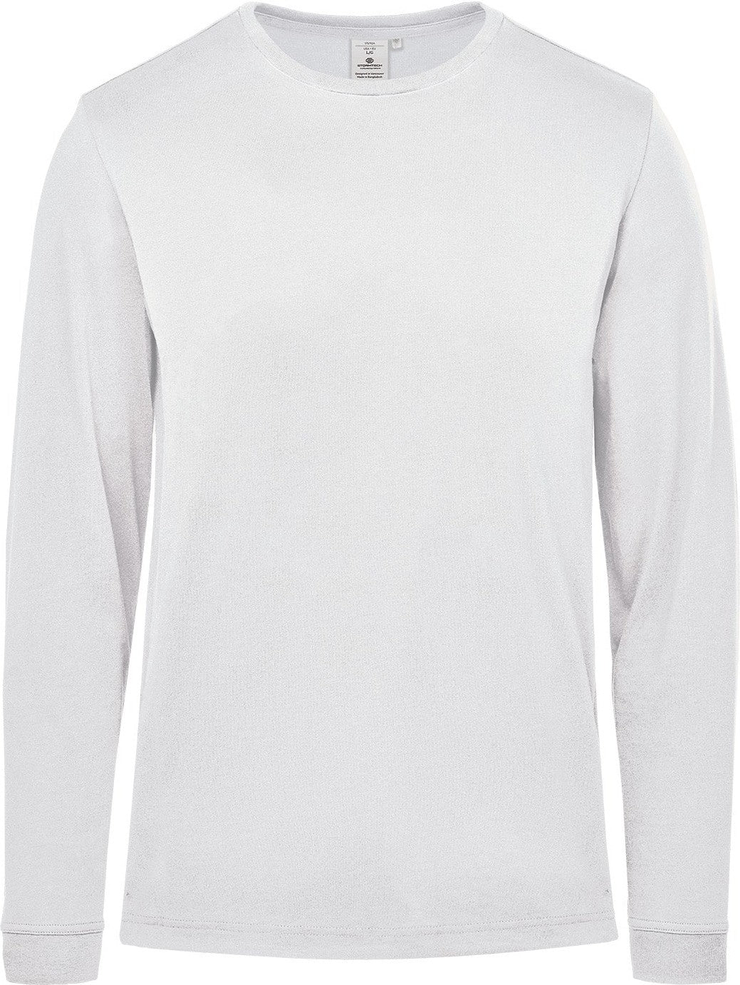 Stormtech Tlx-6m Men’s Stockton L/s Tee - White - Adult s