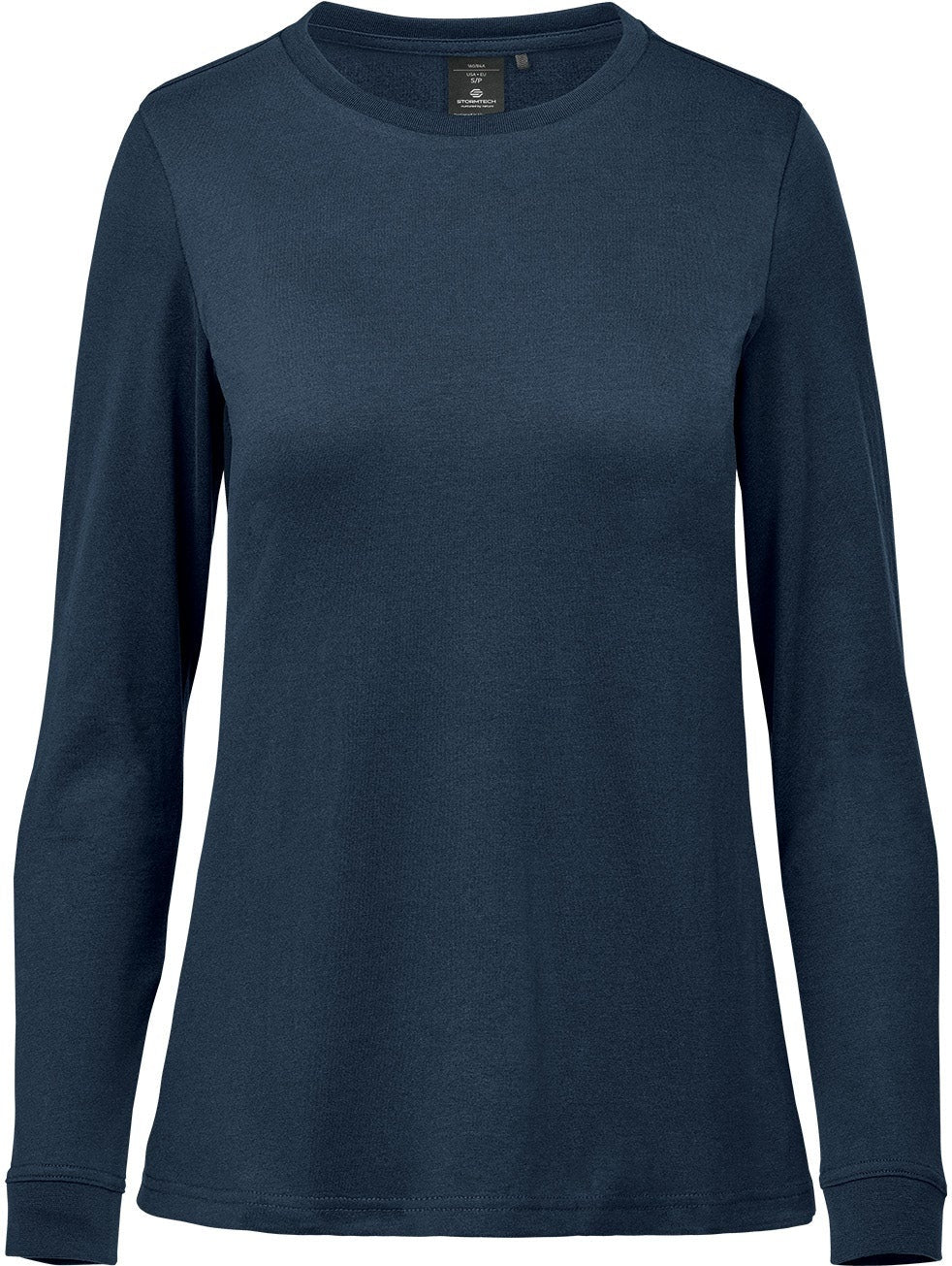 Stormtech Tlx-6w Women’s Stockton L/s Tee - Navy - Ladies Xs