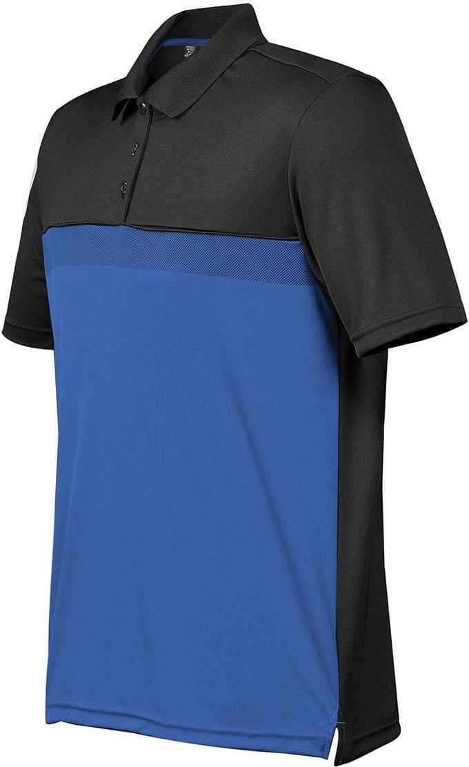 Stormtech Tm-1 Men’s Equinox Performance Polo - Azure Blue Black