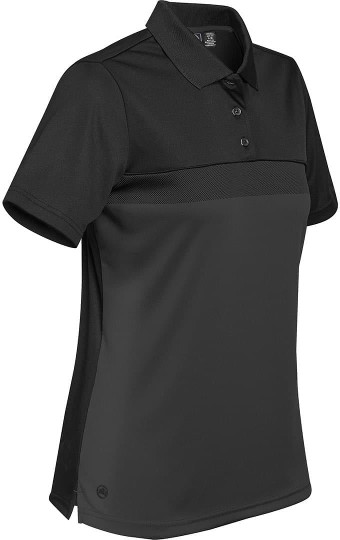 Stormtech Tm-1w Women’s Equinox Performance Polo - Carbon Black