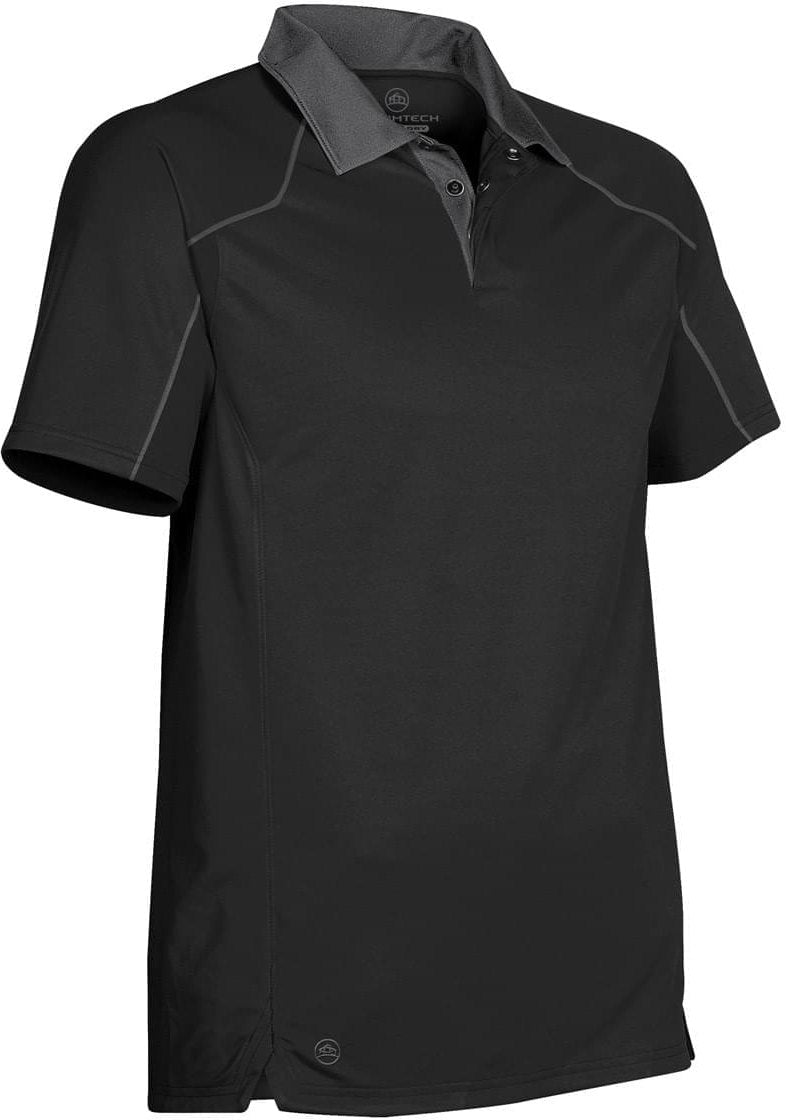 Stormtech Tps-1 Men’s Crossover Performance Polo - Black Graphite