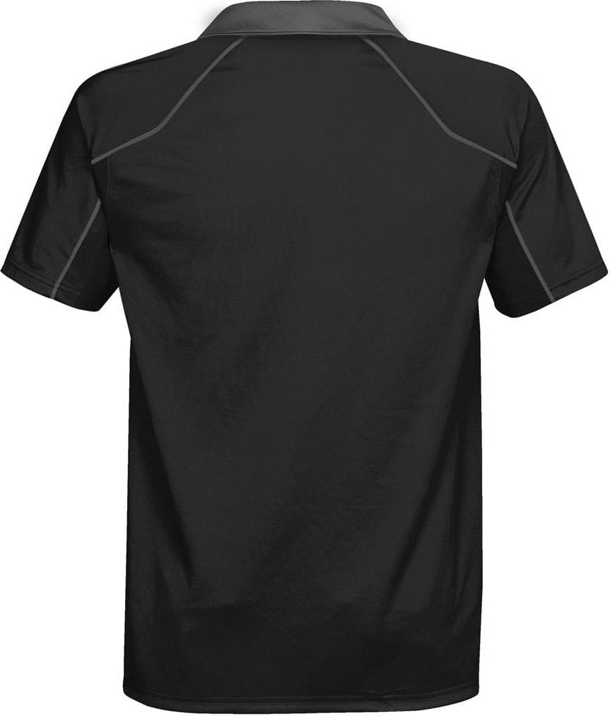 Stormtech Tps-1 Men’s Crossover Performance Polo - Black Graphite