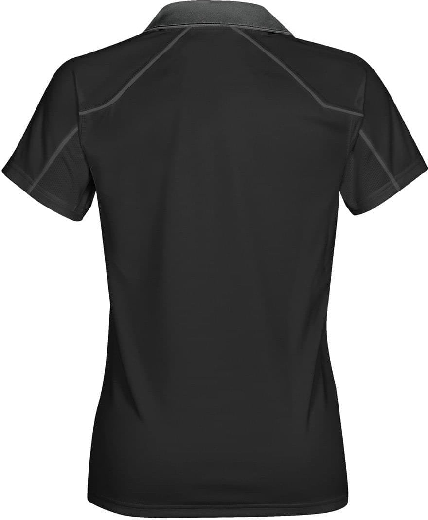 Stormtech Tps-1w Women’s Crossover Performance Polo - Black Graphite