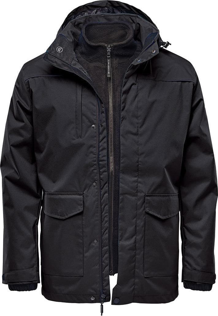 Stormtech Tpx-3 Men’s Vortex Hd 3-in-1 Parka - Black - Adult s