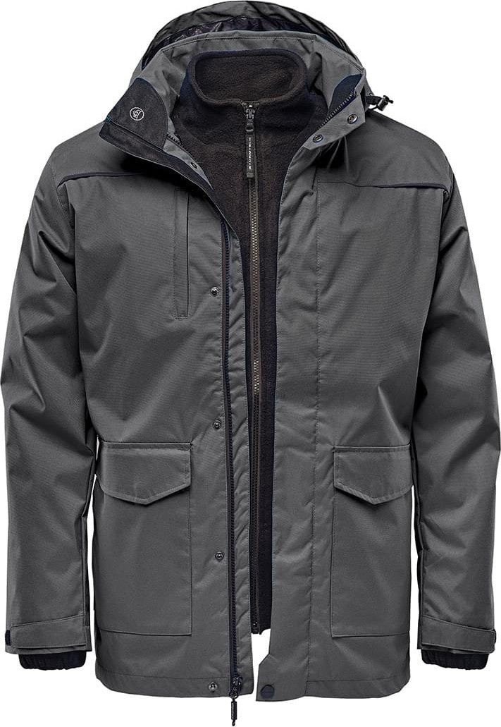 Stormtech Tpx-3 Men’s Vortex Hd 3-in-1 Parka - Granite - Adult s