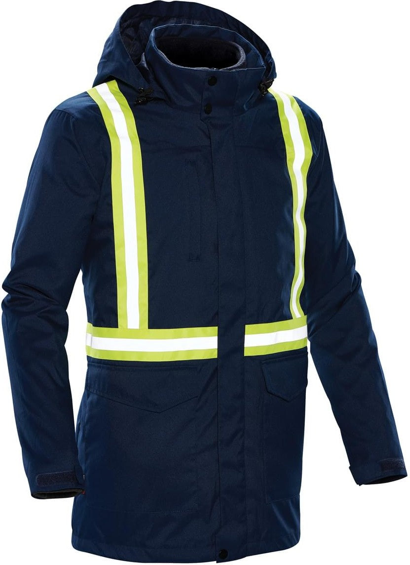 Stormtech Tpx-3r Men’s Vortex Hd 3-in-1 Reflective Parka - Navy
