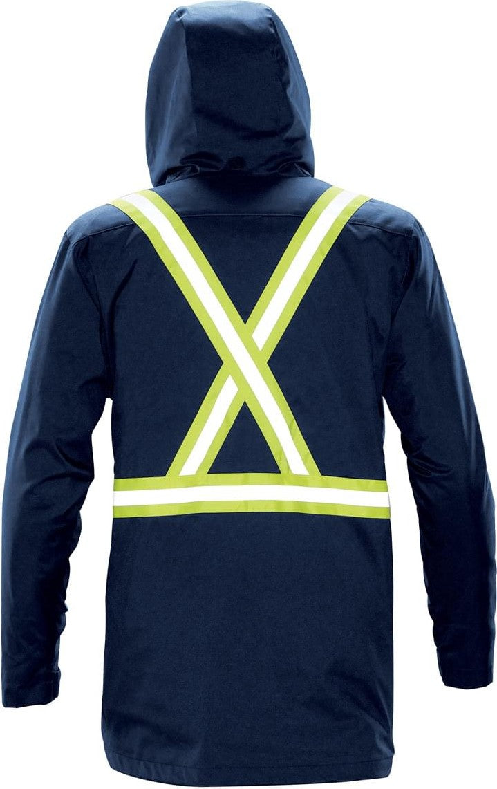 Stormtech Tpx-3r Men’s Vortex Hd 3-in-1 Reflective Parka - Navy