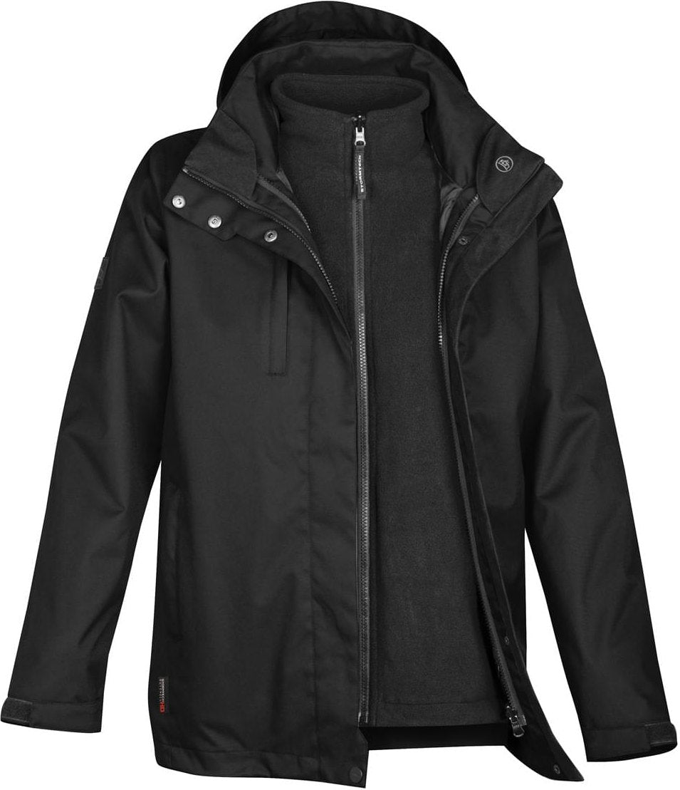 Stormtech Tpx-3w Women’s Vortex Hd 3-in-1 Parka - Black - Ladies Xs