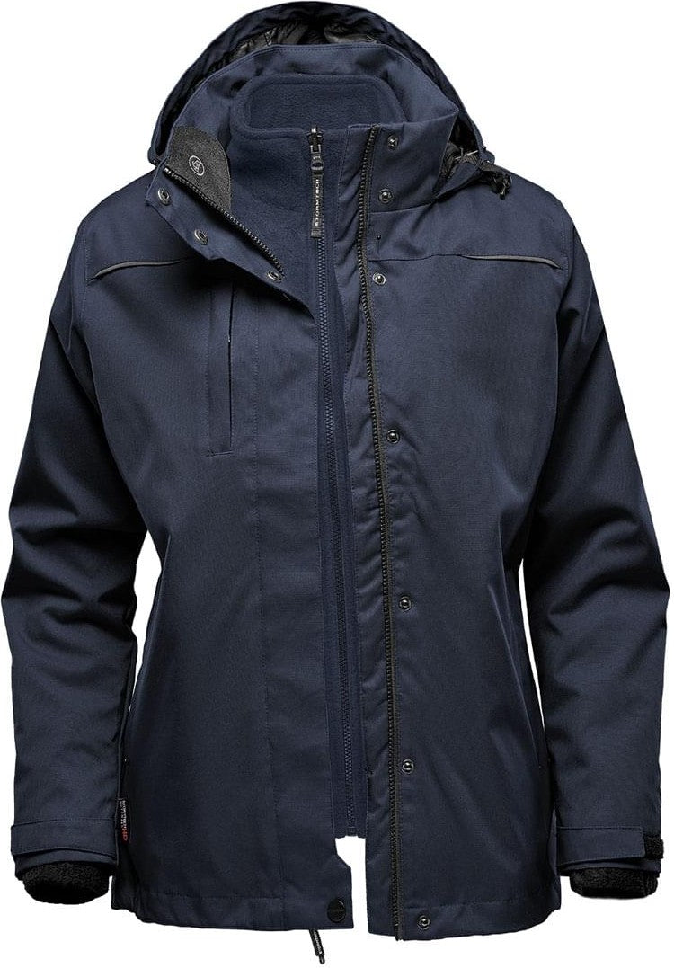 Stormtech Tpx-3w Women’s Vortex Hd 3-in-1 Parka - Navy - Ladies Xs