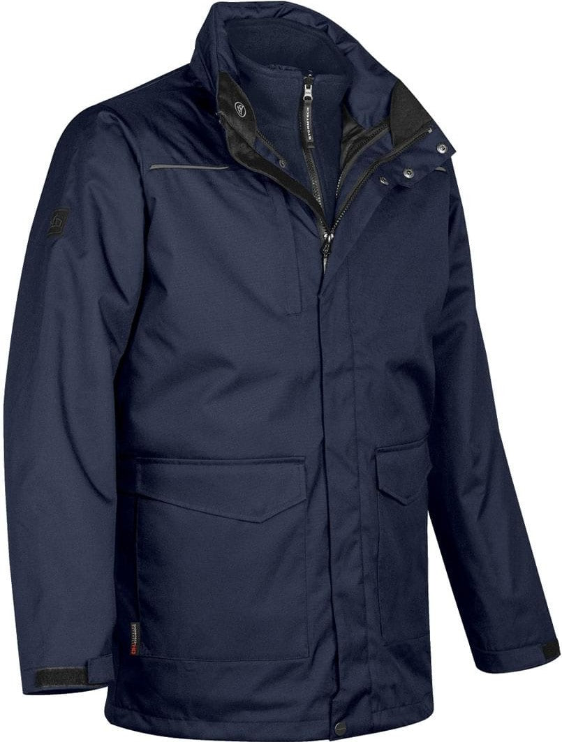 Stormtech Tpx-3y Youth Vortex Hd 3-in-1 Parka - Navy