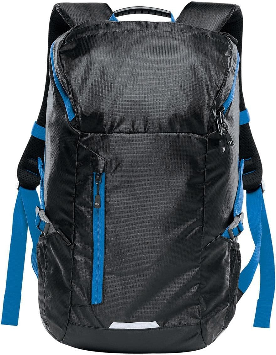 Stormtech Trn-1 Whistler Backpack 25 - Black Azure Blue