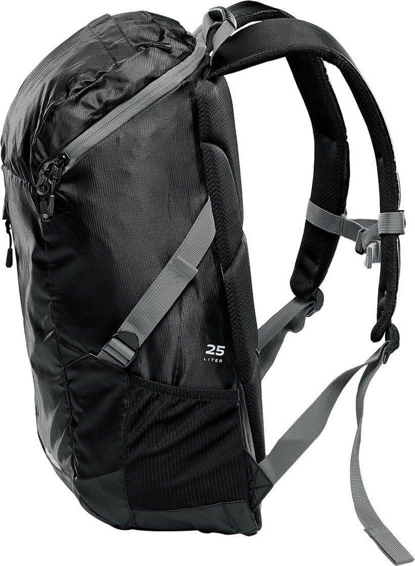 Stormtech Trn-1 Whistler Backpack 25 - Black - Gunmetal