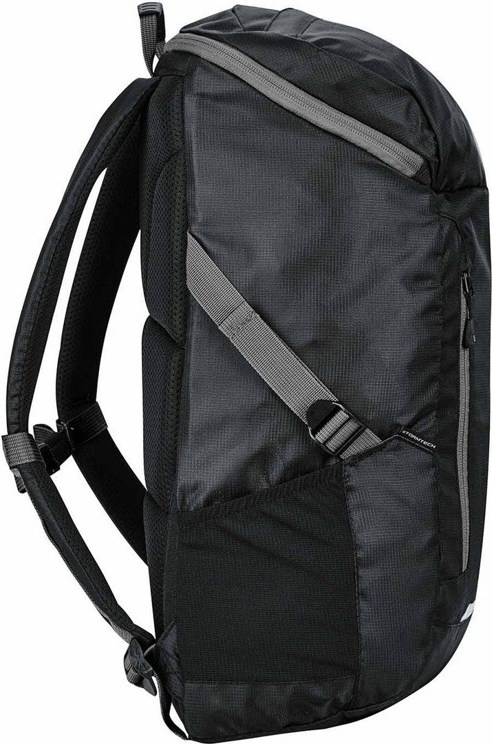 Stormtech Trn-1 Whistler Backpack 25 - Black - Gunmetal