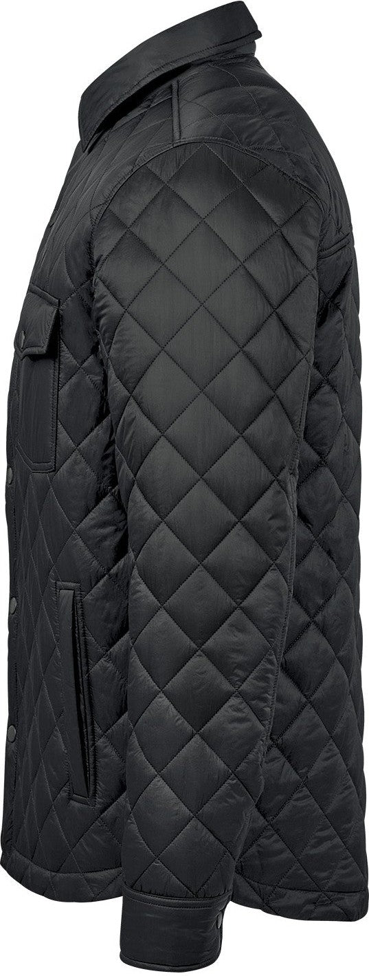 Stormtech Trx-6m Men’s Tundra Quilted Shacket - Black