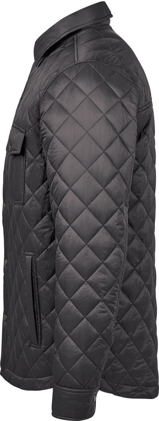 Stormtech Trx-6m Men’s Tundra Quilted Shacket - Granite