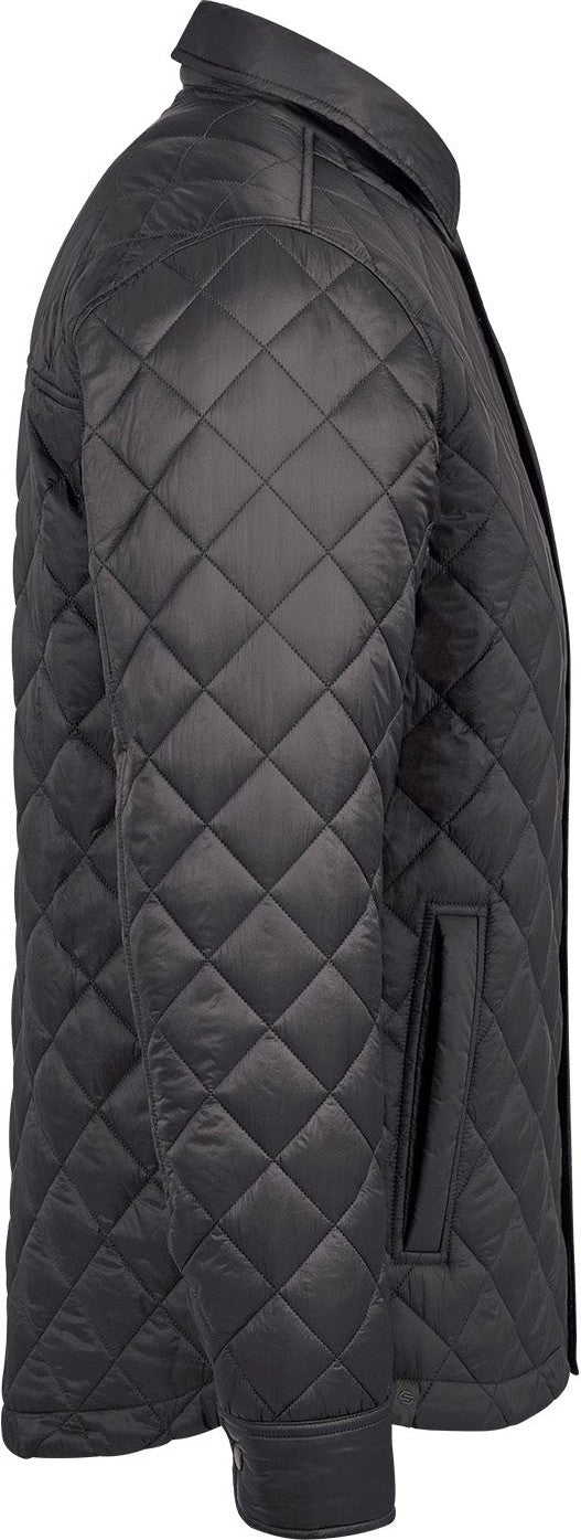 Stormtech Trx-6m Men’s Tundra Quilted Shacket - Granite