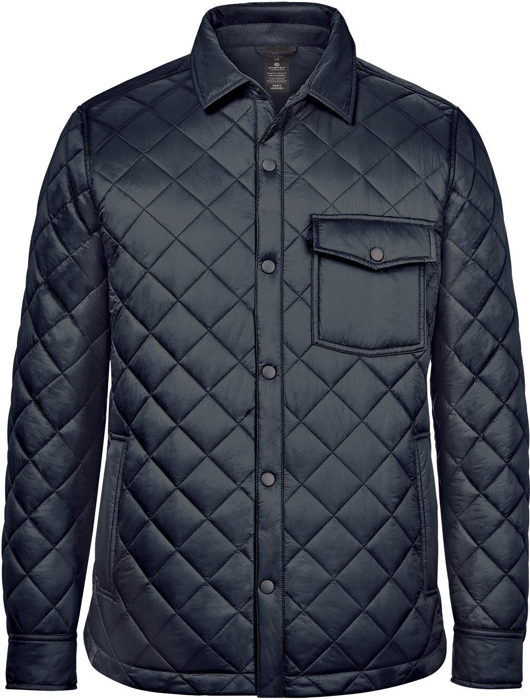 Stormtech Trx-6m Men’s Tundra Quilted Shacket - Midnight - Adult s