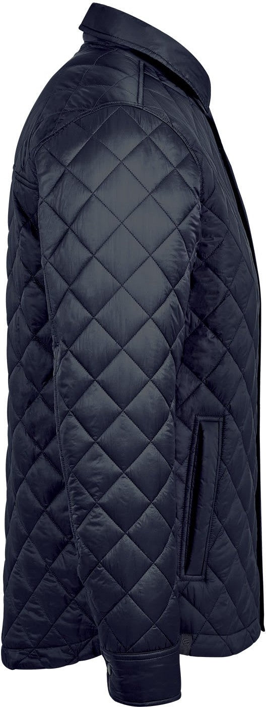 Stormtech Trx-6m Men’s Tundra Quilted Shacket - Midnight