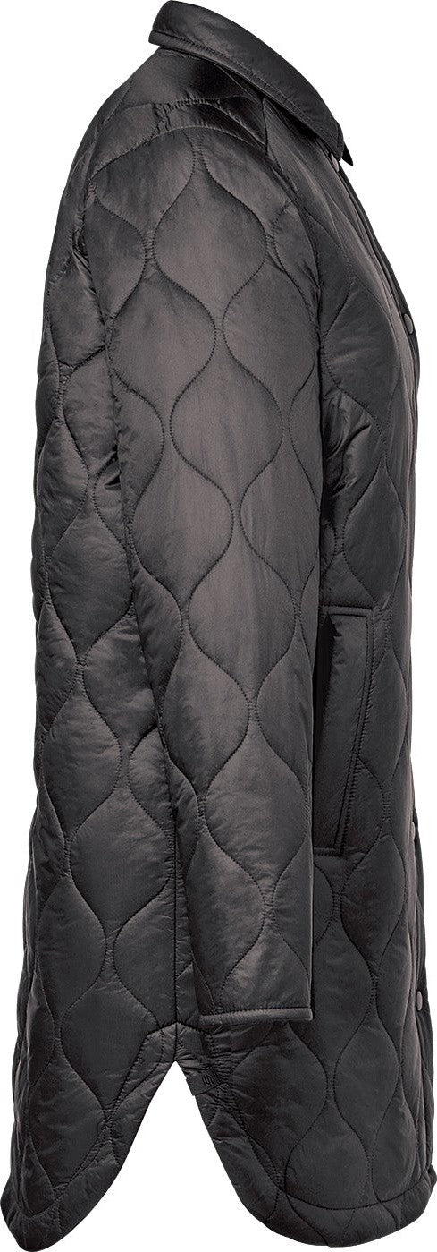 Stormtech Trx-6w Women’s Tundra Quilted Shacket - Granite