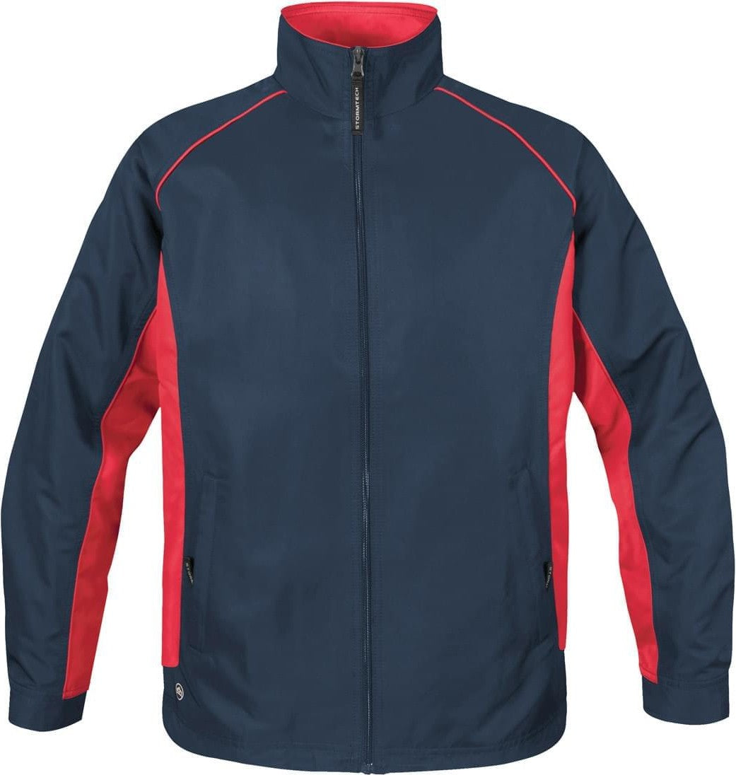 Stormtech Tsx-1w Women’s Twill Track Jacket - Navy - Red - Ladies Xs