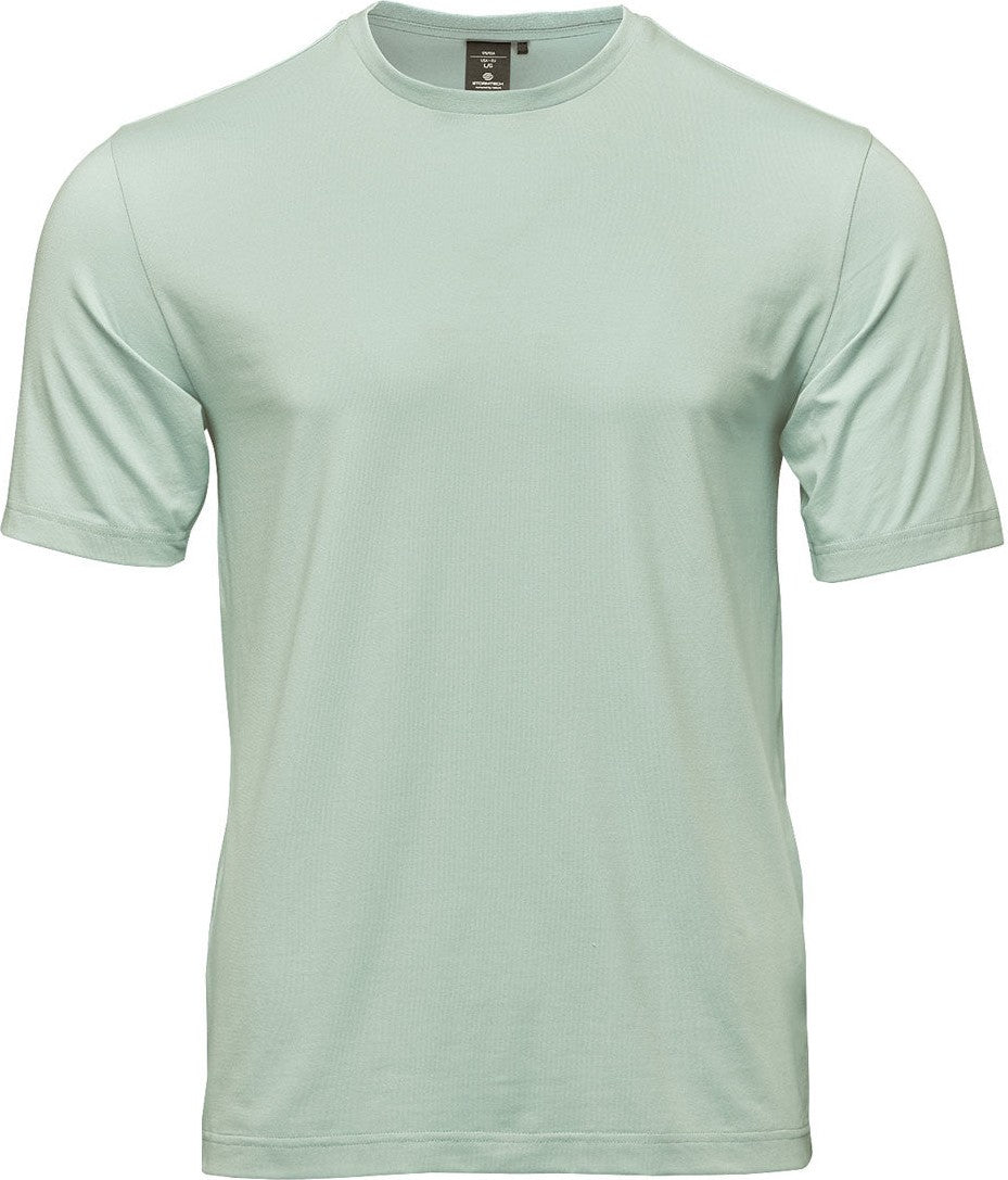 Stormtech Tsx-3m Men’s Oasis S/s Tee - Ice Blue - Adult s