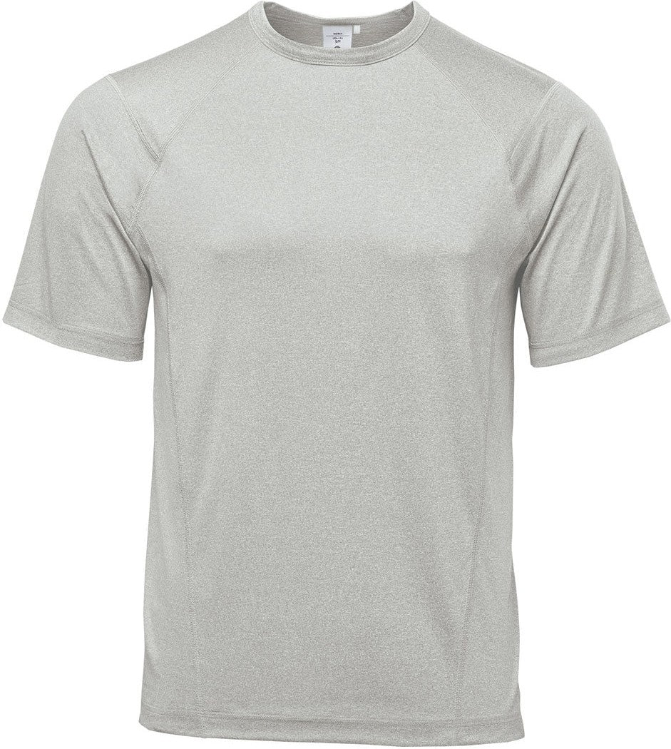 Stormtech Tsx-5m Men’s Volante H2x-dry S/s Tee - Ash Heather - Adult s