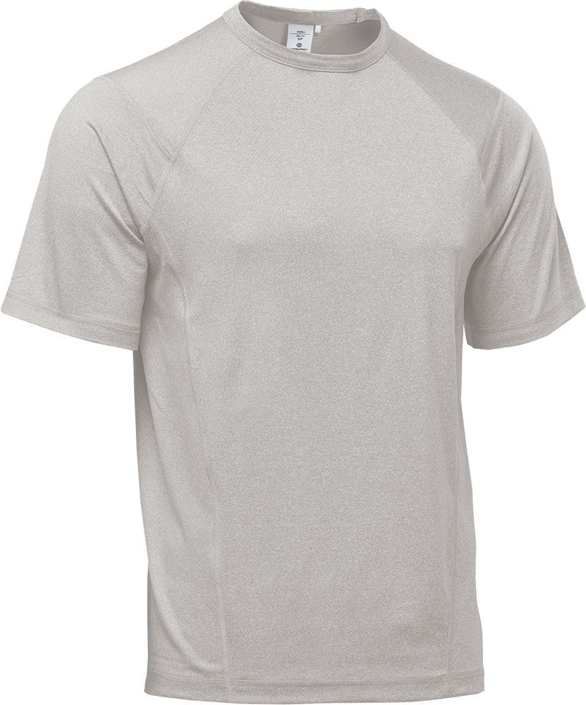 Stormtech Tsx-5m Men’s Volante H2x-dry S/s Tee - Ash Heather