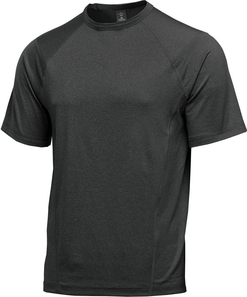 Stormtech Tsx-5m Men’s Volante H2x-dry S/s Tee - Charcoal Heather
