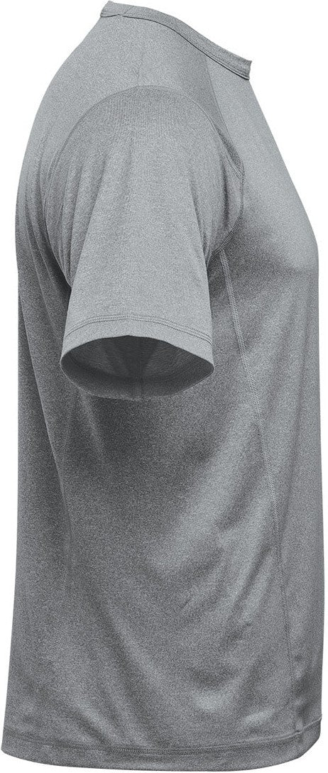 Stormtech Tsx-5m Men’s Volante H2x-dry S/s Tee - Granite Heather