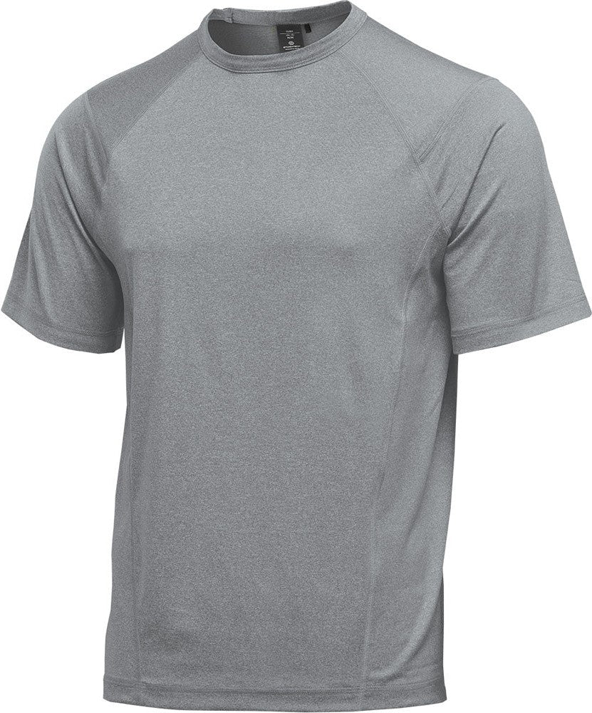 Stormtech Tsx-5m Men’s Volante H2x-dry S/s Tee - Granite Heather