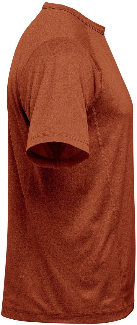 Stormtech Tsx-5m Men’s Volante H2x-dry S/s Tee - Rust Heather