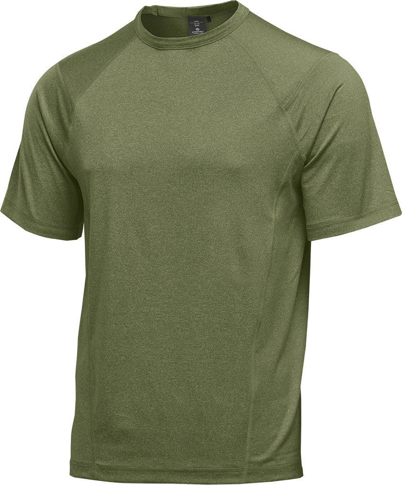 Stormtech Tsx-5m Men’s Volante H2x-dry S/s Tee - Sage Green Heather