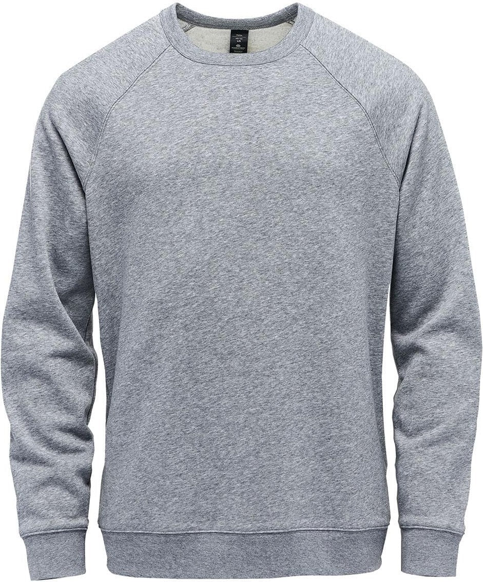 Stormtech Twx-1 Men’s Monashee Fleece Crew Neck - Granite Heather - Adult Xs