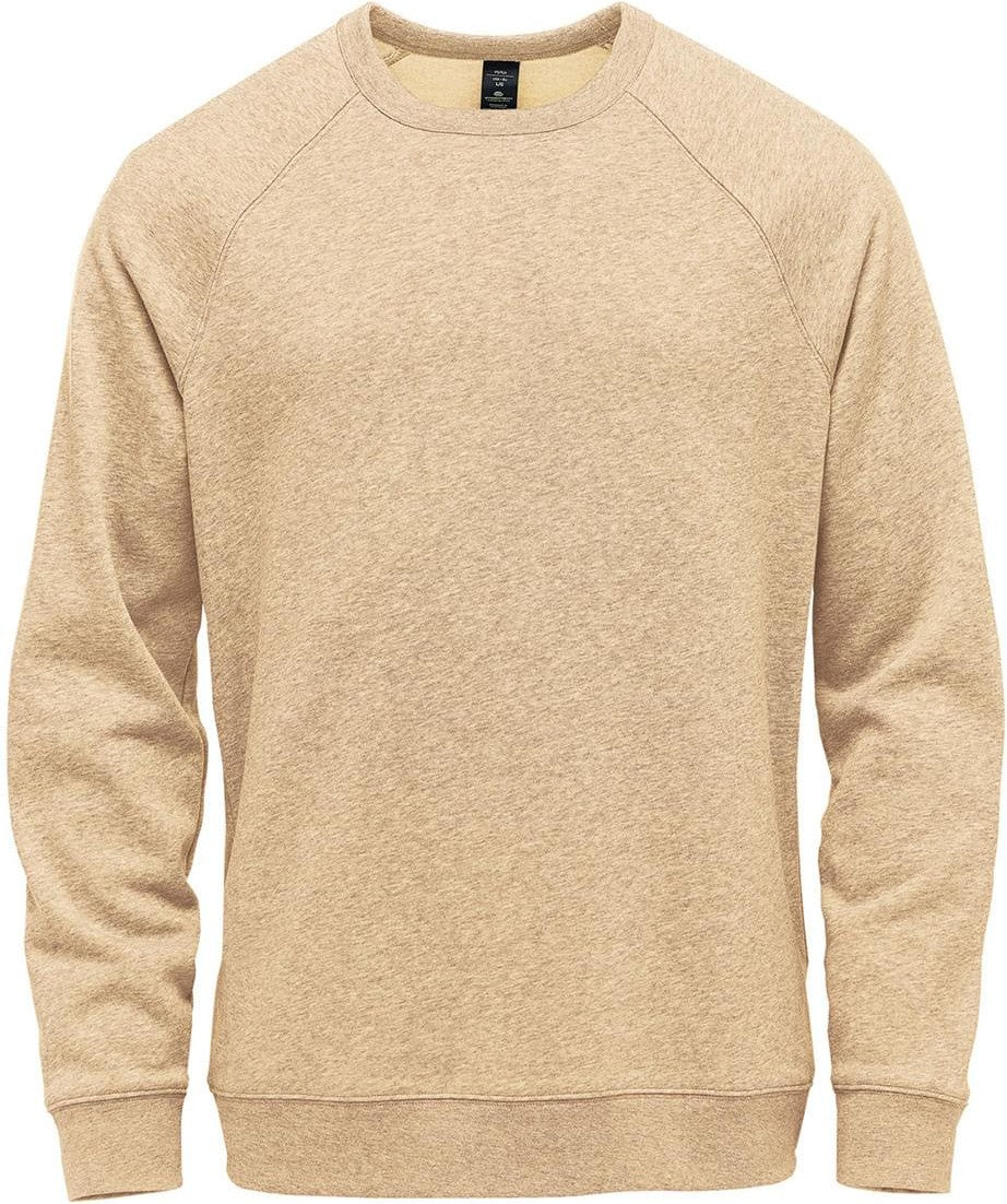 Stormtech Twx-1 Men’s Monashee Fleece Crew Neck - Oatmeal Heather - Adult Xs