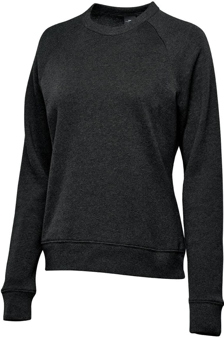 Stormtech Twx-1w Women’s Monashee Fleece Crew Neck - Black