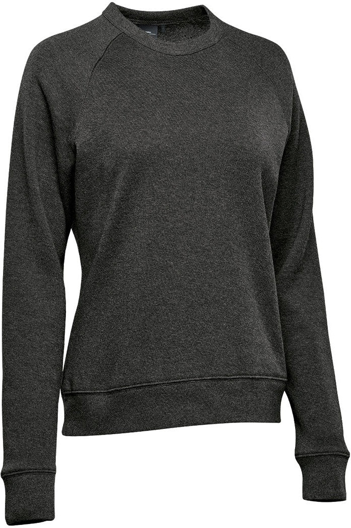 Stormtech Twx-1w Women’s Monashee Fleece Crew Neck - Charcoal Heather