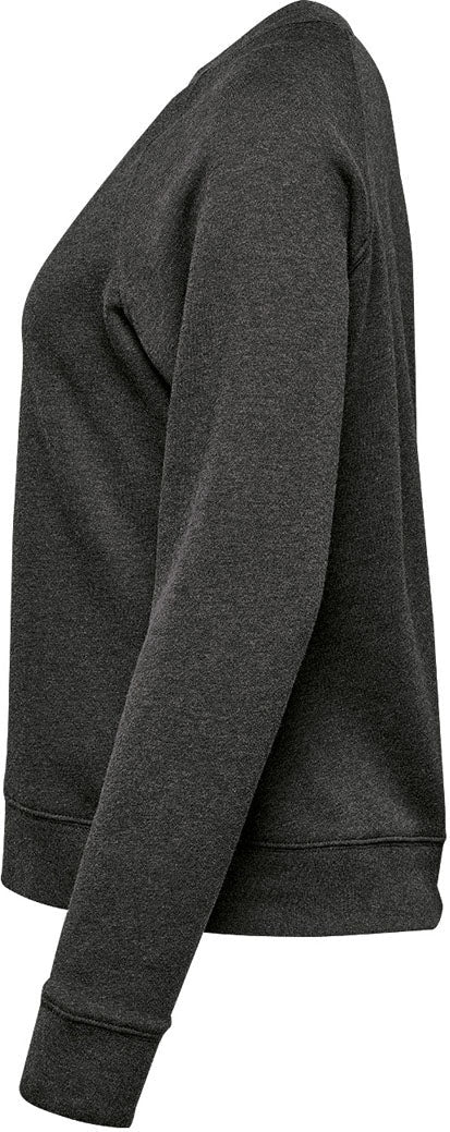 Stormtech Twx-1w Women’s Monashee Fleece Crew Neck - Charcoal Heather