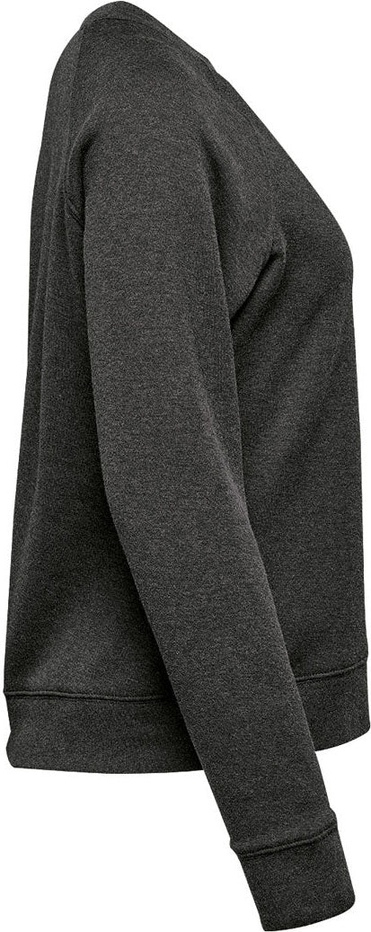 Stormtech Twx-1w Women’s Monashee Fleece Crew Neck - Charcoal Heather