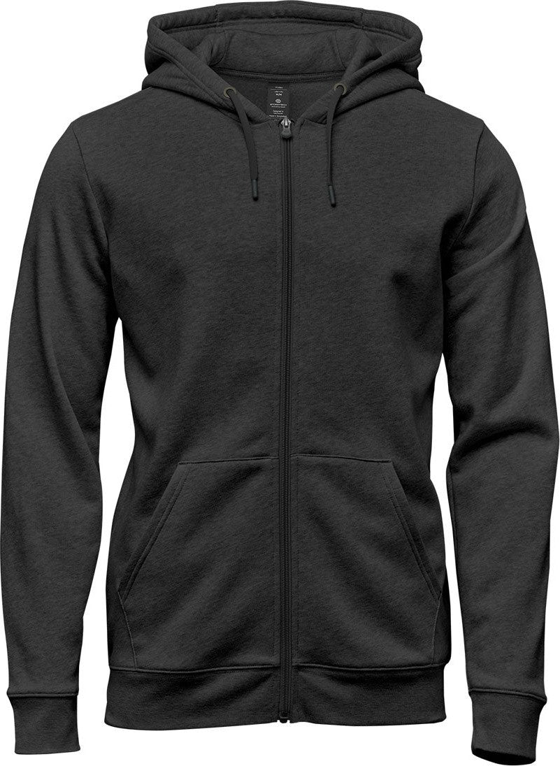 Stormtech Twx-2 Men’s Monashee Fleece Full Zip Hoody - Charcoal Heather - Adult Xs
