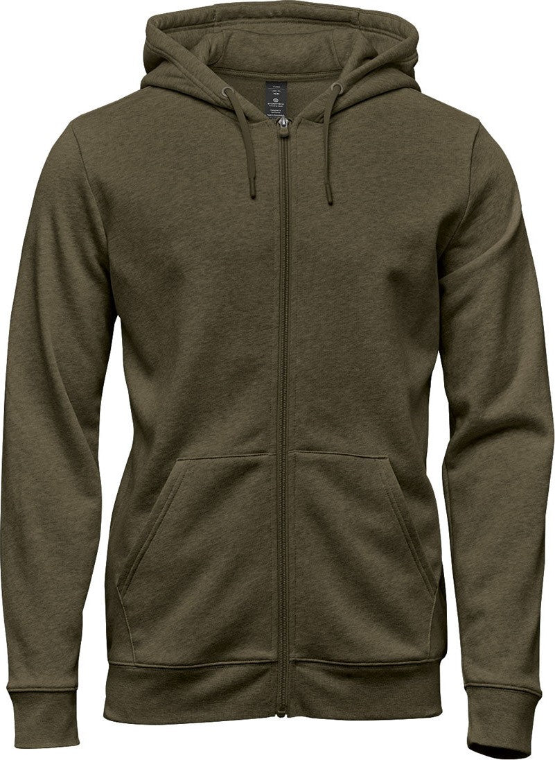 Stormtech Twx-2 Men’s Monashee Fleece Full Zip Hoody - Moss Heather - Adult s
