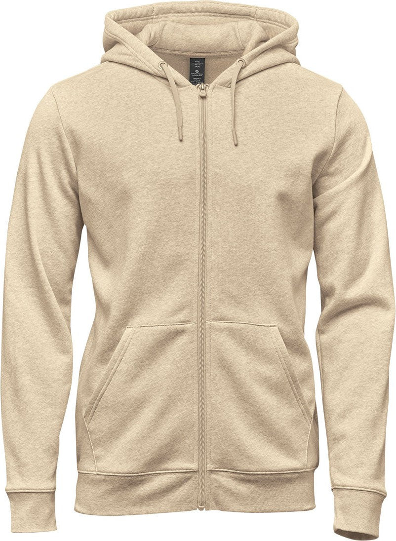 Stormtech Twx-2 Men’s Monashee Fleece Full Zip Hoody - Oatmeal Heather - Adult Xs