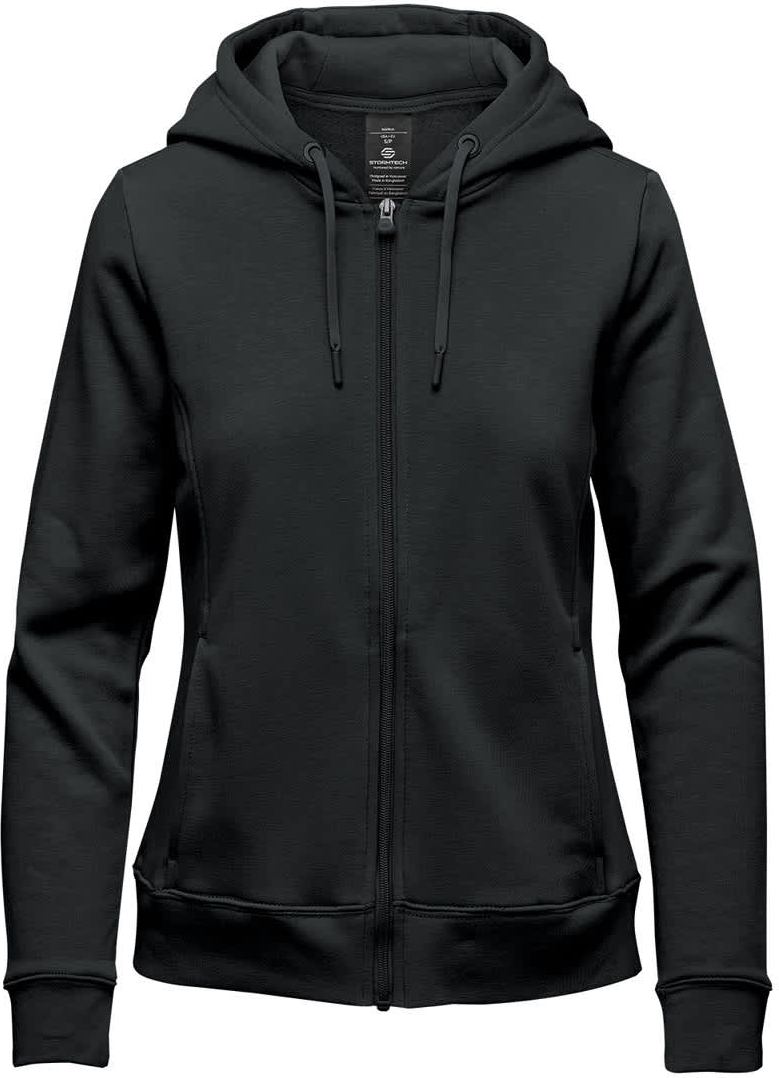 Stormtech Twx-2w Women’s Monashee Fleece Full Zip Hoody - Black - Ladies Xs