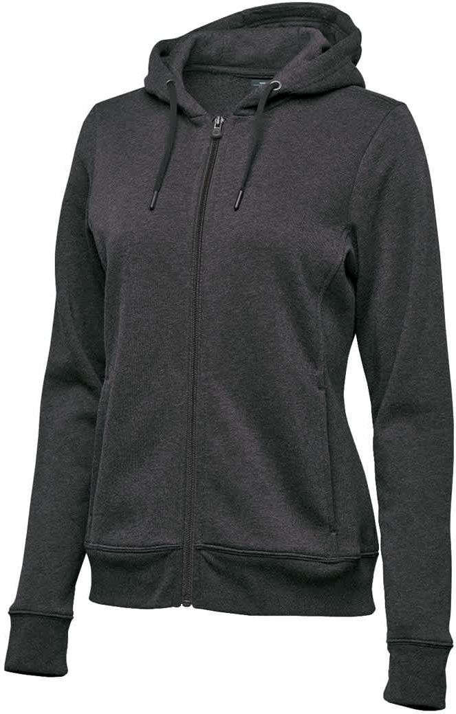 Stormtech Twx-2w Women’s Monashee Fleece Full Zip Hoody - Charcoal Heather